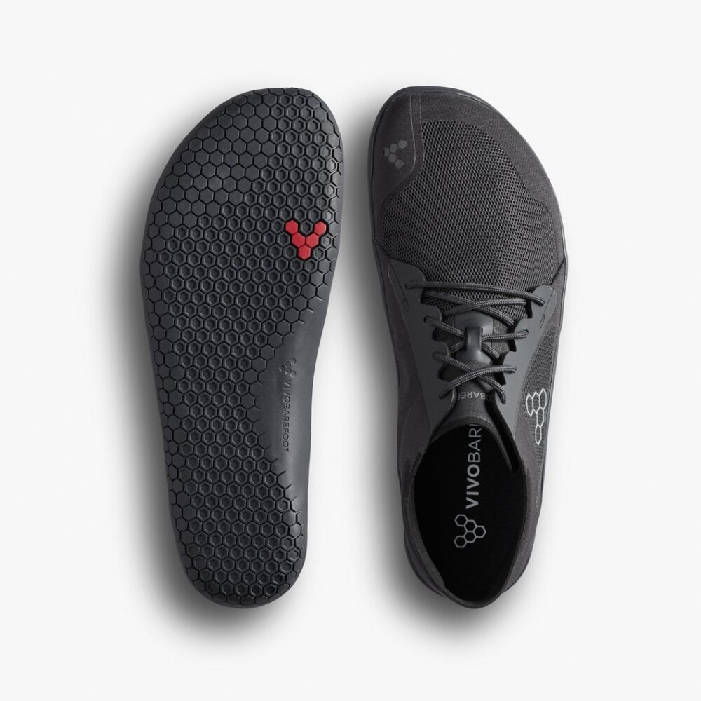 New Vivobarefoot Womens sz 8 Primus Lite IV Obsidian gym running walking - Picture 3 of 6